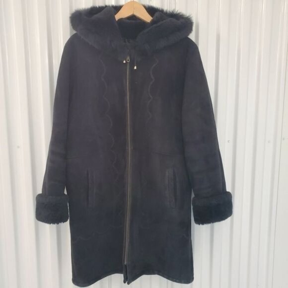Vintage 60s/70s Deer skin Jacket with Hood